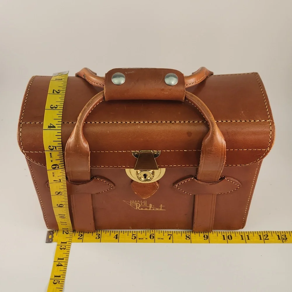 COPY - Perrin Leather David White STEREO REALIST Camera Carry Case, 1960s Vinta… - Picture 16 of 17